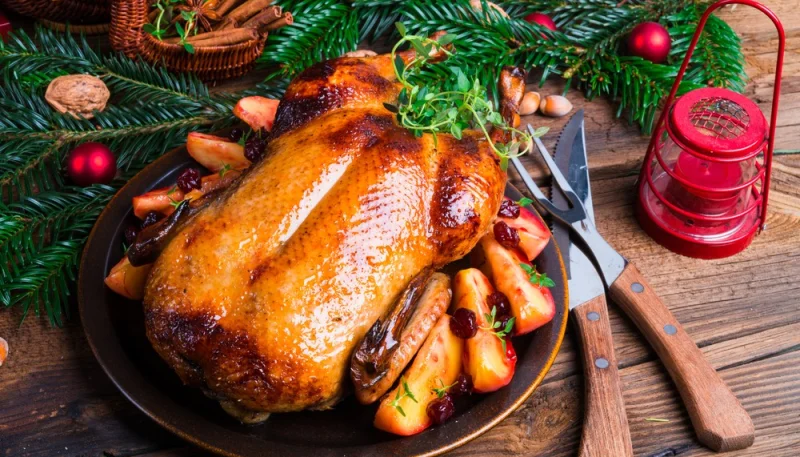 Dinde farcie aux marrons