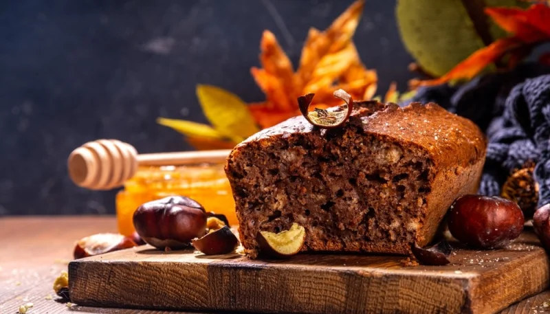 Gâteau aux marrons glacés