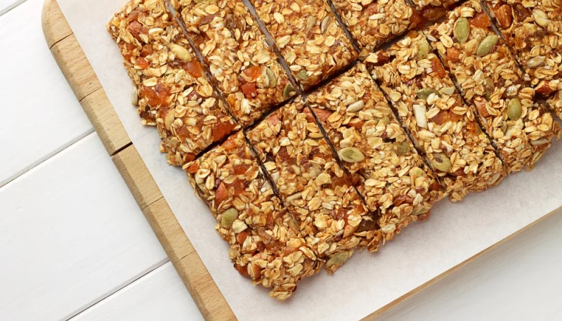 Barres de céréales maison