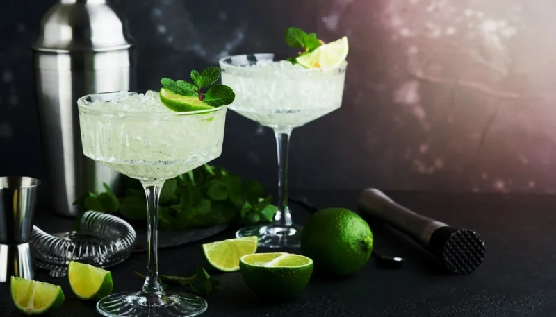 Virgin margarita cocktail