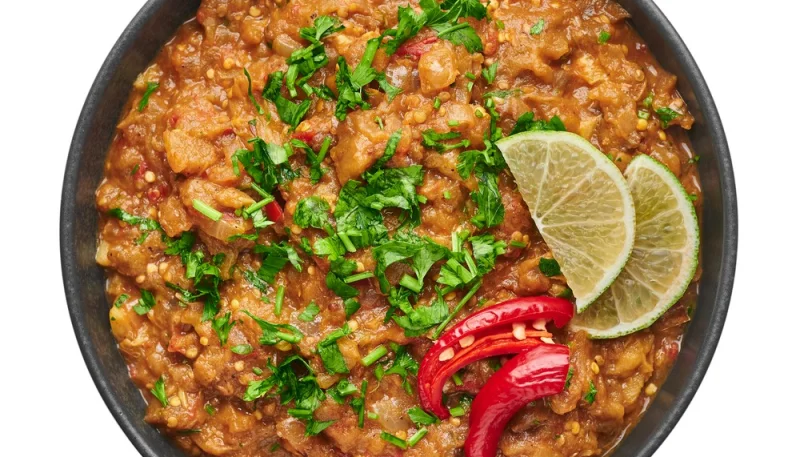 Aubergines à l'indienne