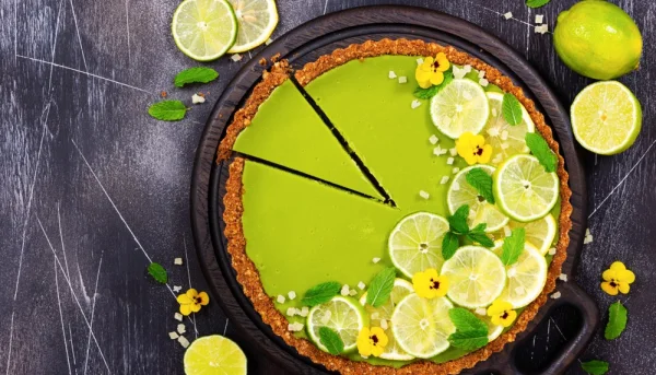 Cheesecake au citron vert