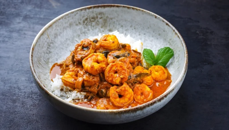 Crevettes korma faciles
