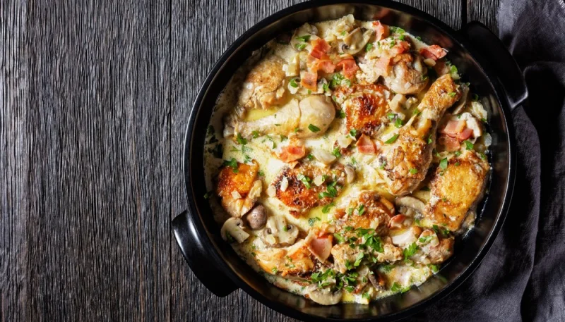 Cuisses de poulet à la moutarde