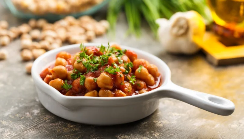 Curry de pois chiches à l'indienne