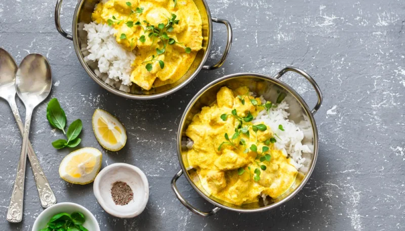 Curry de poisson à l'indienne