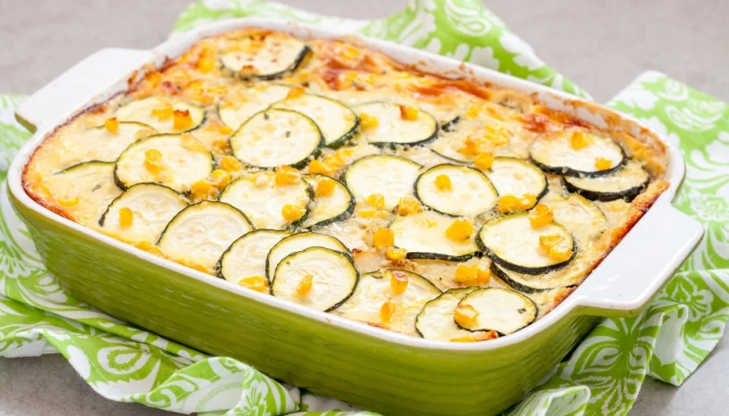 Gratin de courgettes express