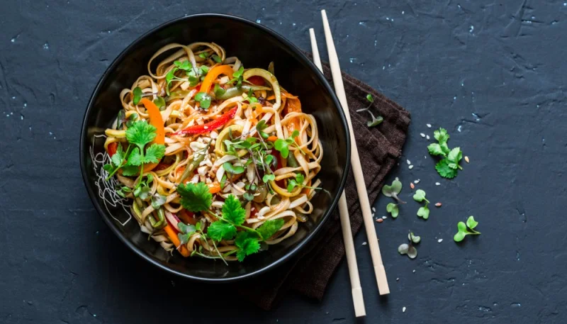 Pad thaï végétarien