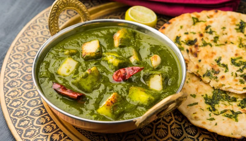 Palak paneer