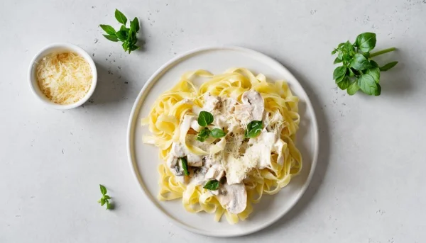 Pâtes aux trois fromages