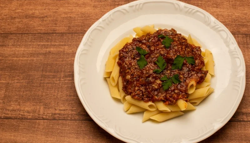 Penne à la bolognaise