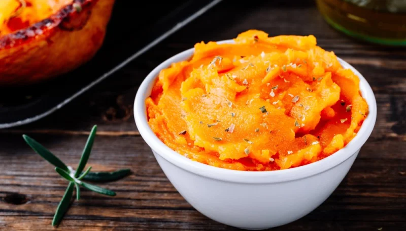 Purée de butternut au Cookeo