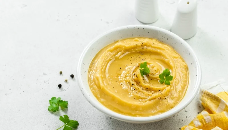 Purée de pois cassés au Cookeo