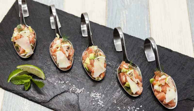 Tartare de saumon express