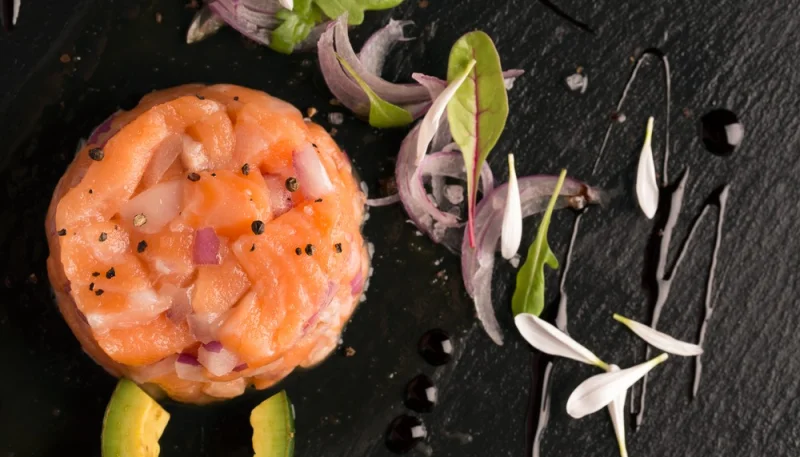 Tartare de saumon facile
