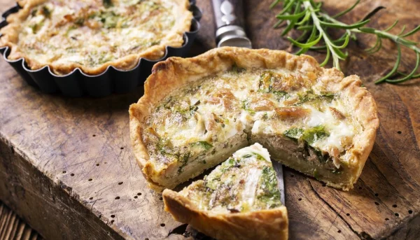 Tarte au thon et au fromage frais