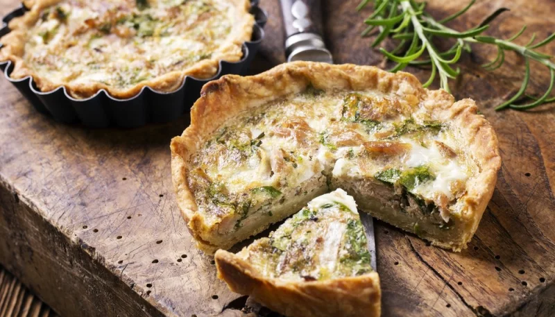 Tarte au thon et au fromage frais