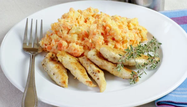 Aiguillettes de poulet au Cookeo