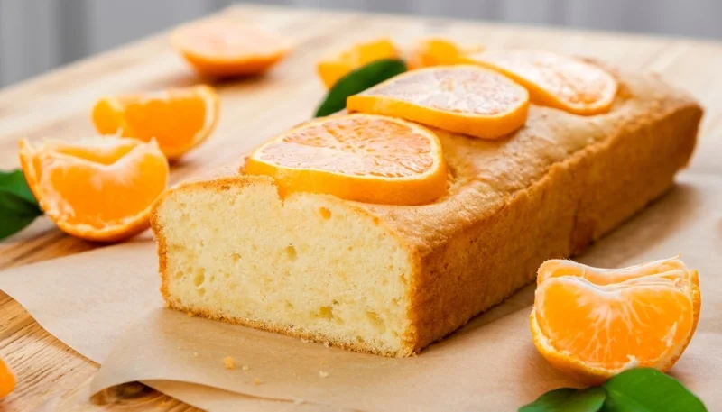 Cake à la clémentine