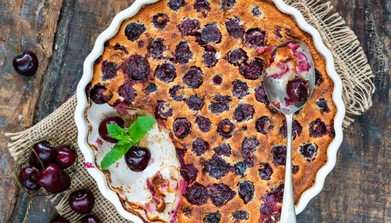 Clafoutis aux cerises facile