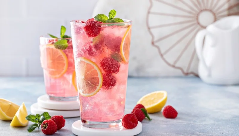 Cocktail fraise-mojito