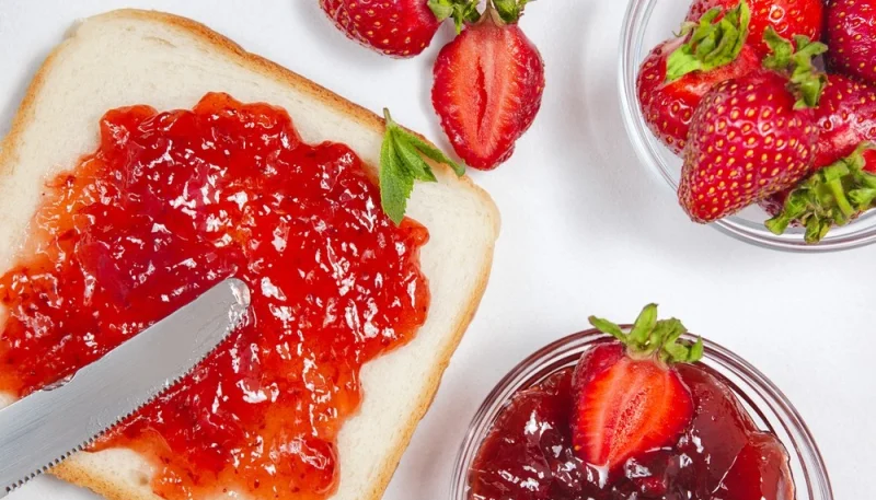 Confiture de fraises maison