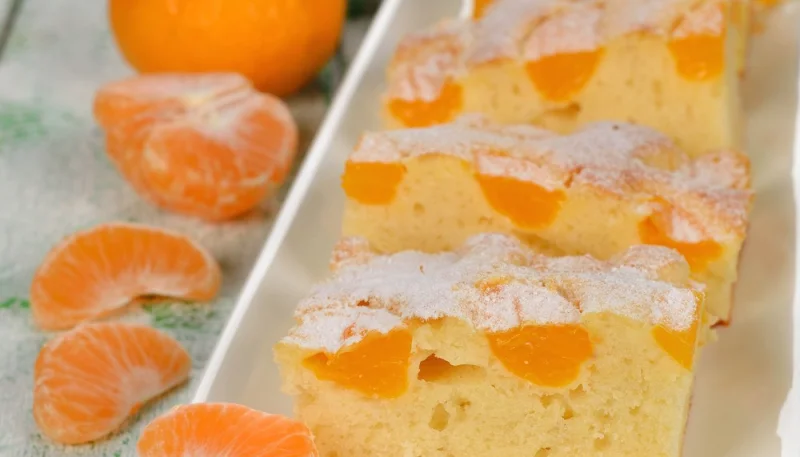 Gâteau aux mandarines