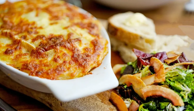 Gratin de légumes à la raclette