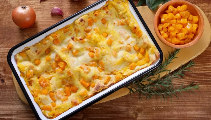 Lasagnes au butternut