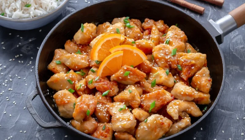 Poulet à l'orange