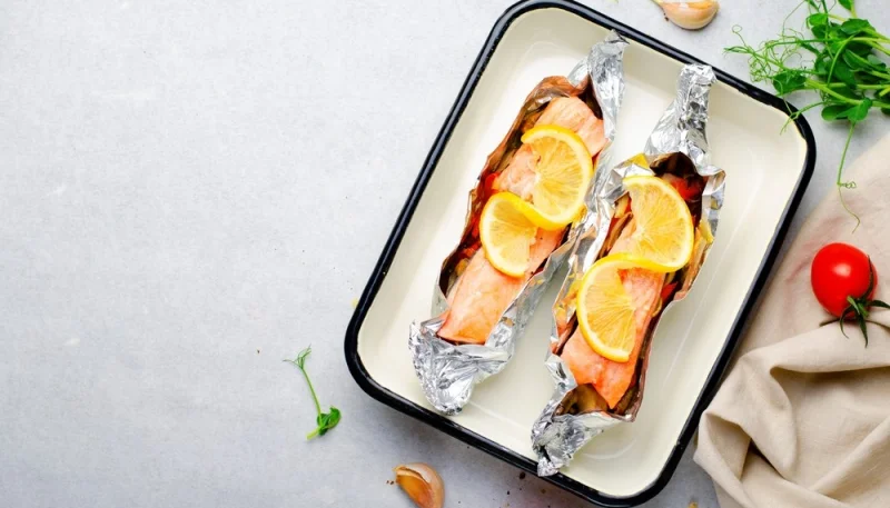 Saumon en papillote