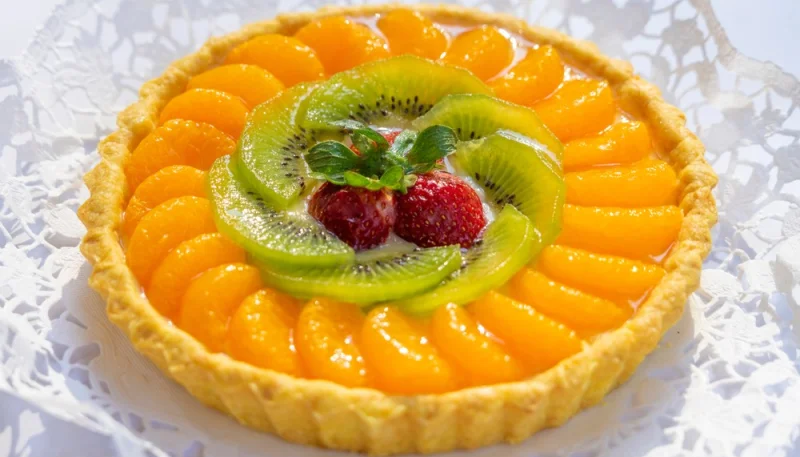Tarte aux fruits d'hiver