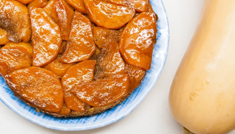Tarte tatin au butternut