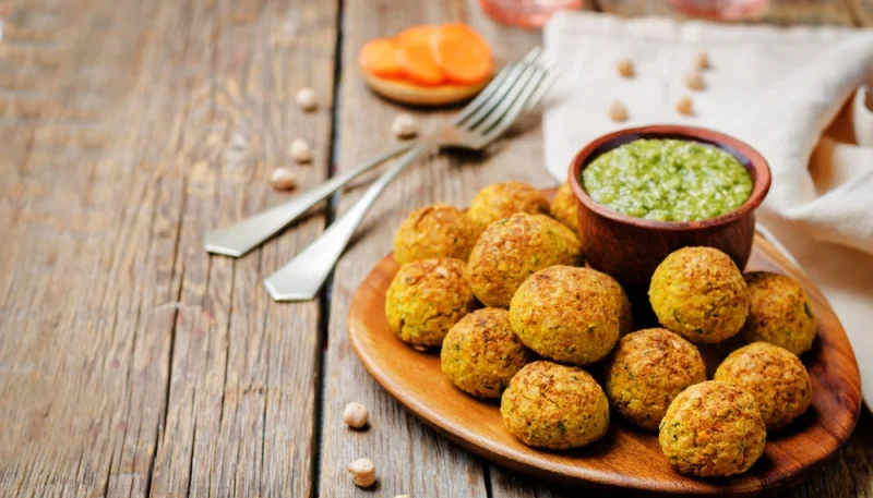 Boulettes de carottes et pois chiches