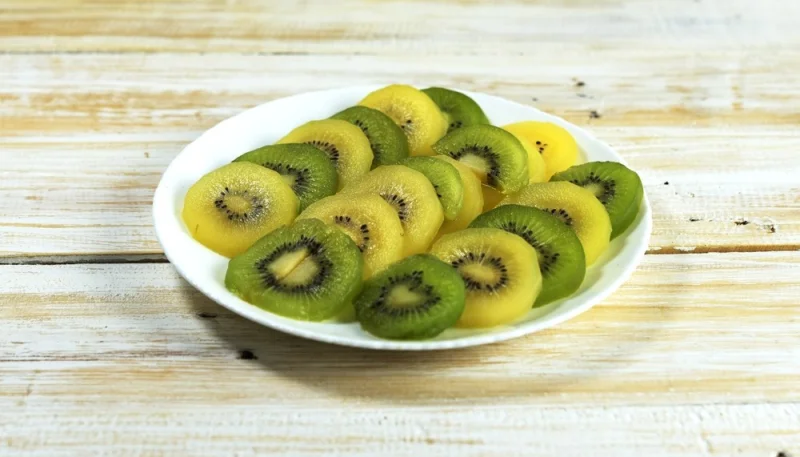 Carpaccio de kiwi