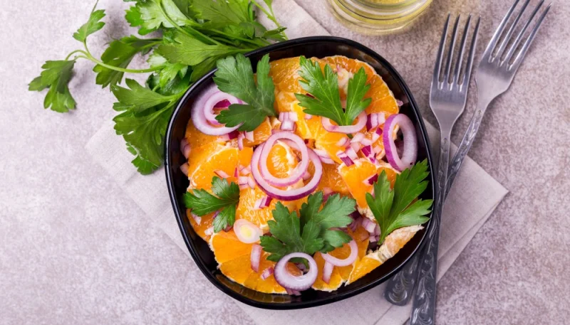 Carpaccio de mandarine