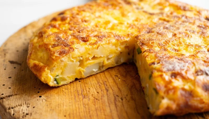 Tortilla espagnole à la raclette