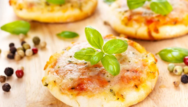 Mini-pizzas à la raclette