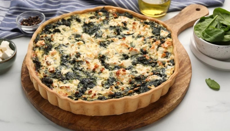 Quiche aux épinards