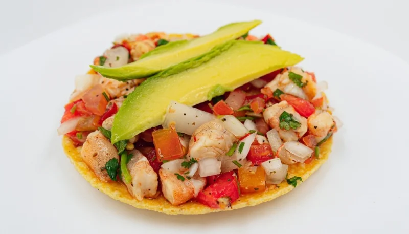Ceviche de crevettes