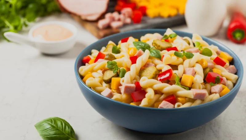 Salade de pâtes à la mandarine