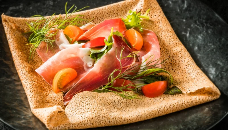 Galette de sarrasin à la raclette