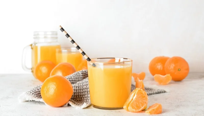 Smoothie à la mandarine