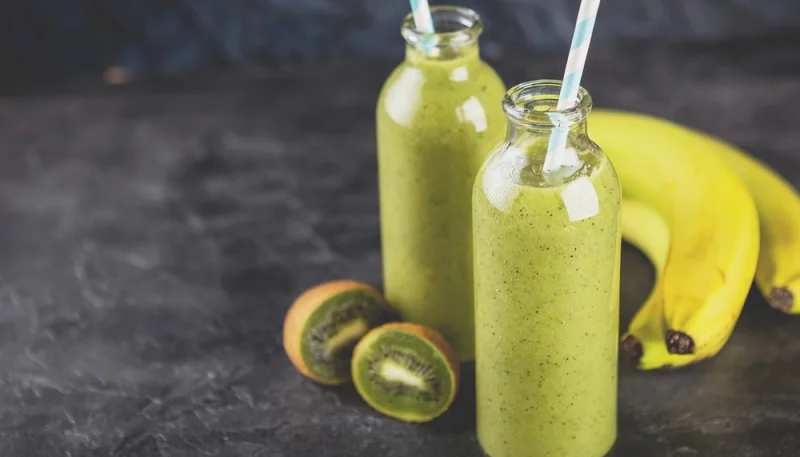 Smoothie kiwi-banane