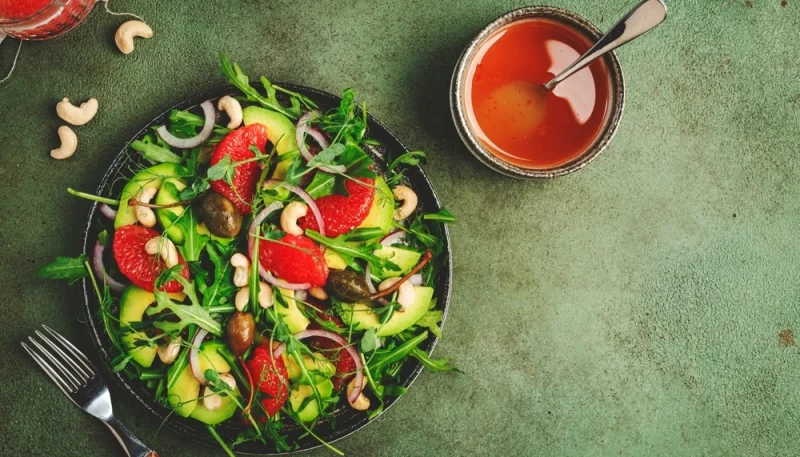 Vinaigrette au pamplemousse et miel