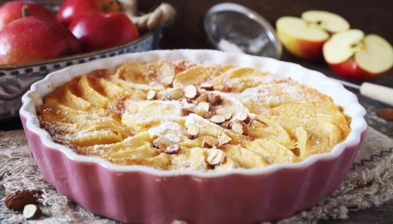 Clafoutis aux pommes facile