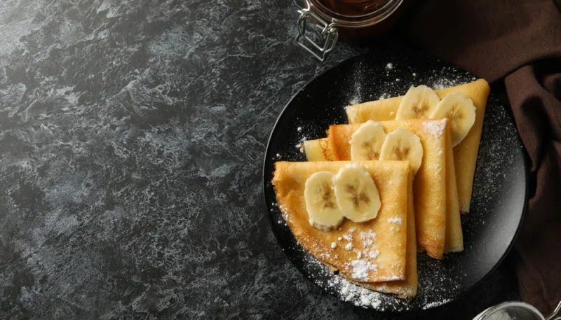Crêpes à la banane