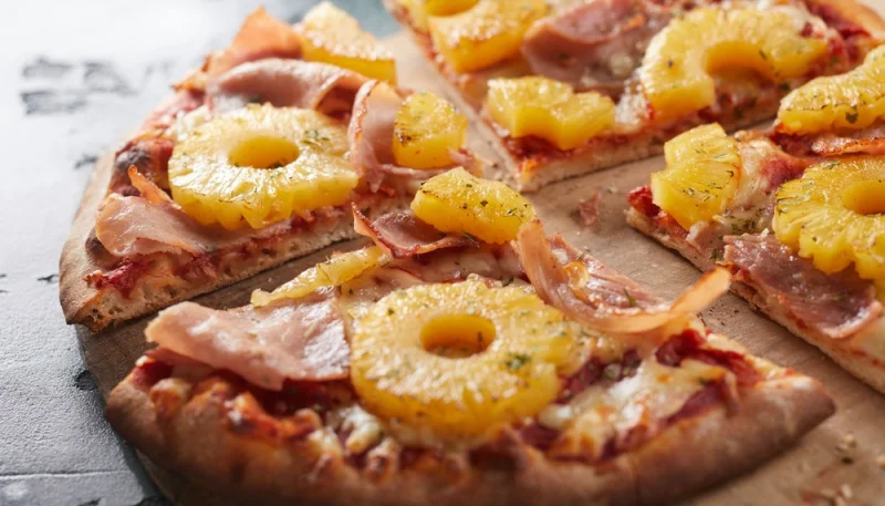 Pizza hawaïenne facile