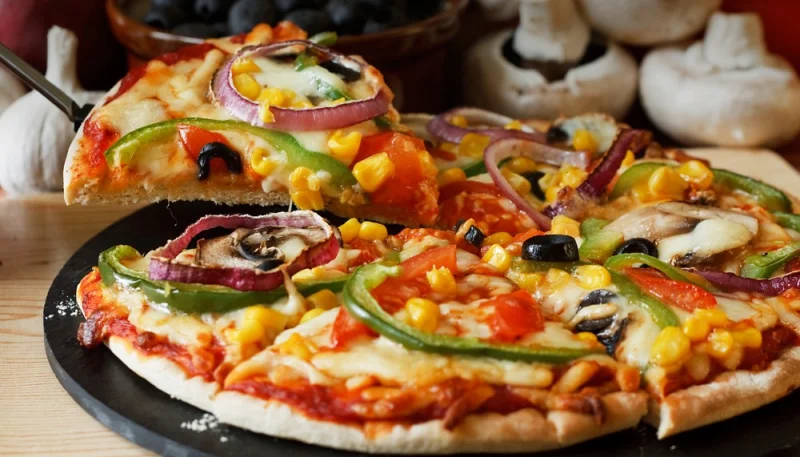 Pizza végétarienne facile