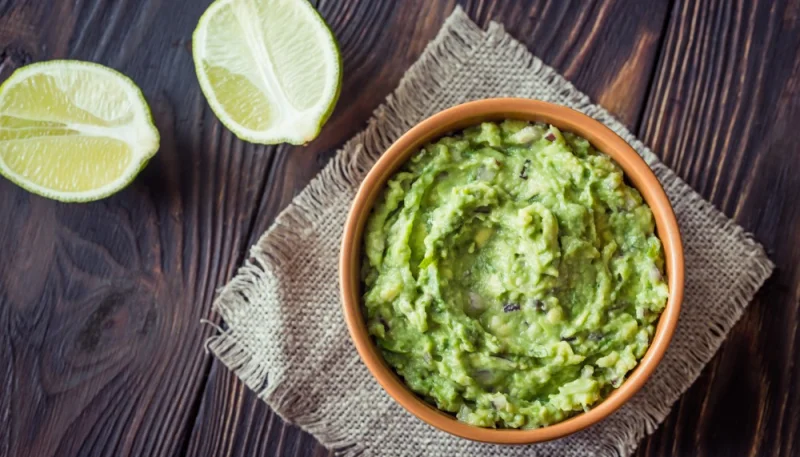 Purée d'avocat au citron vert